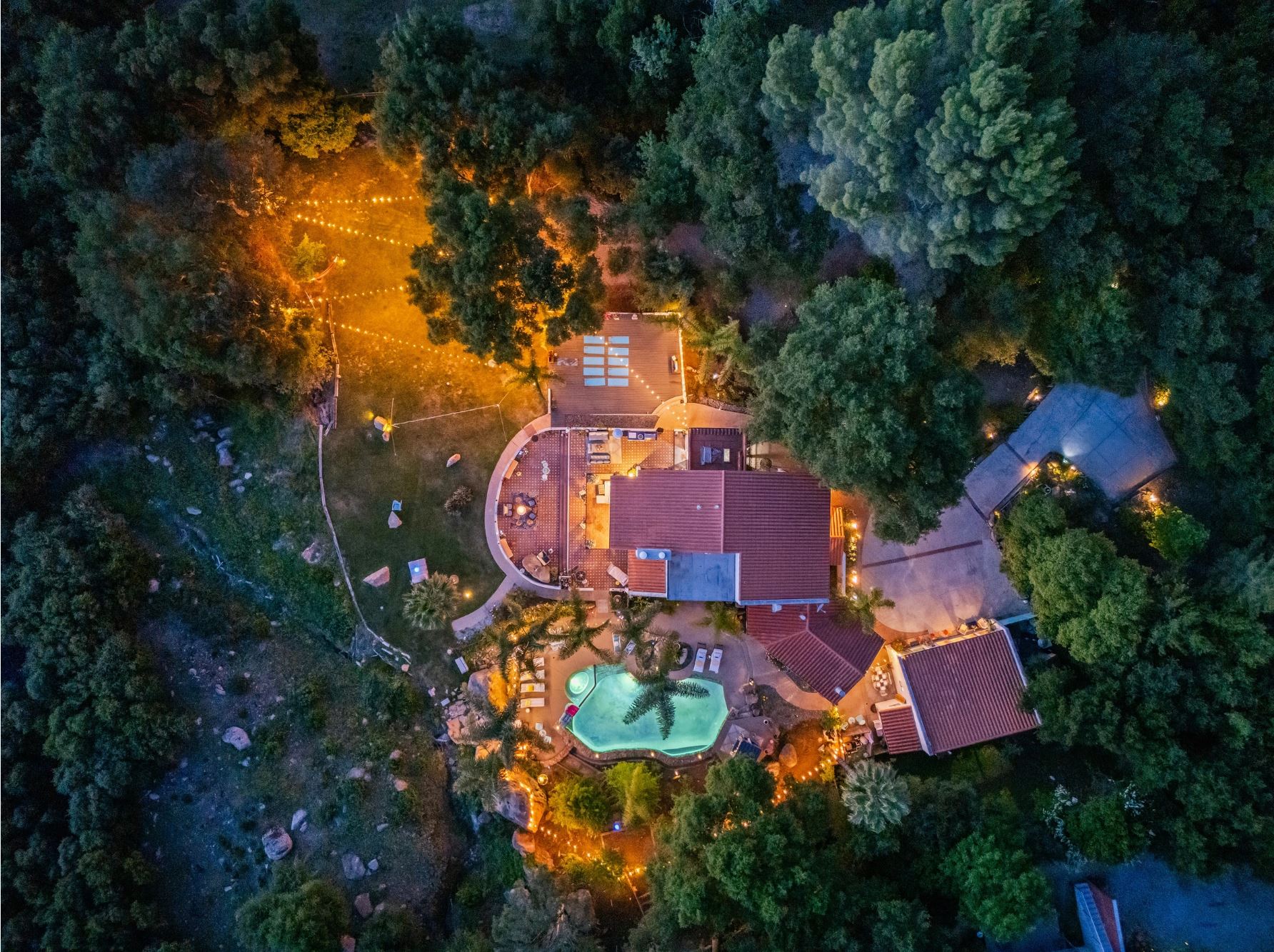 Aerial View of Full Property