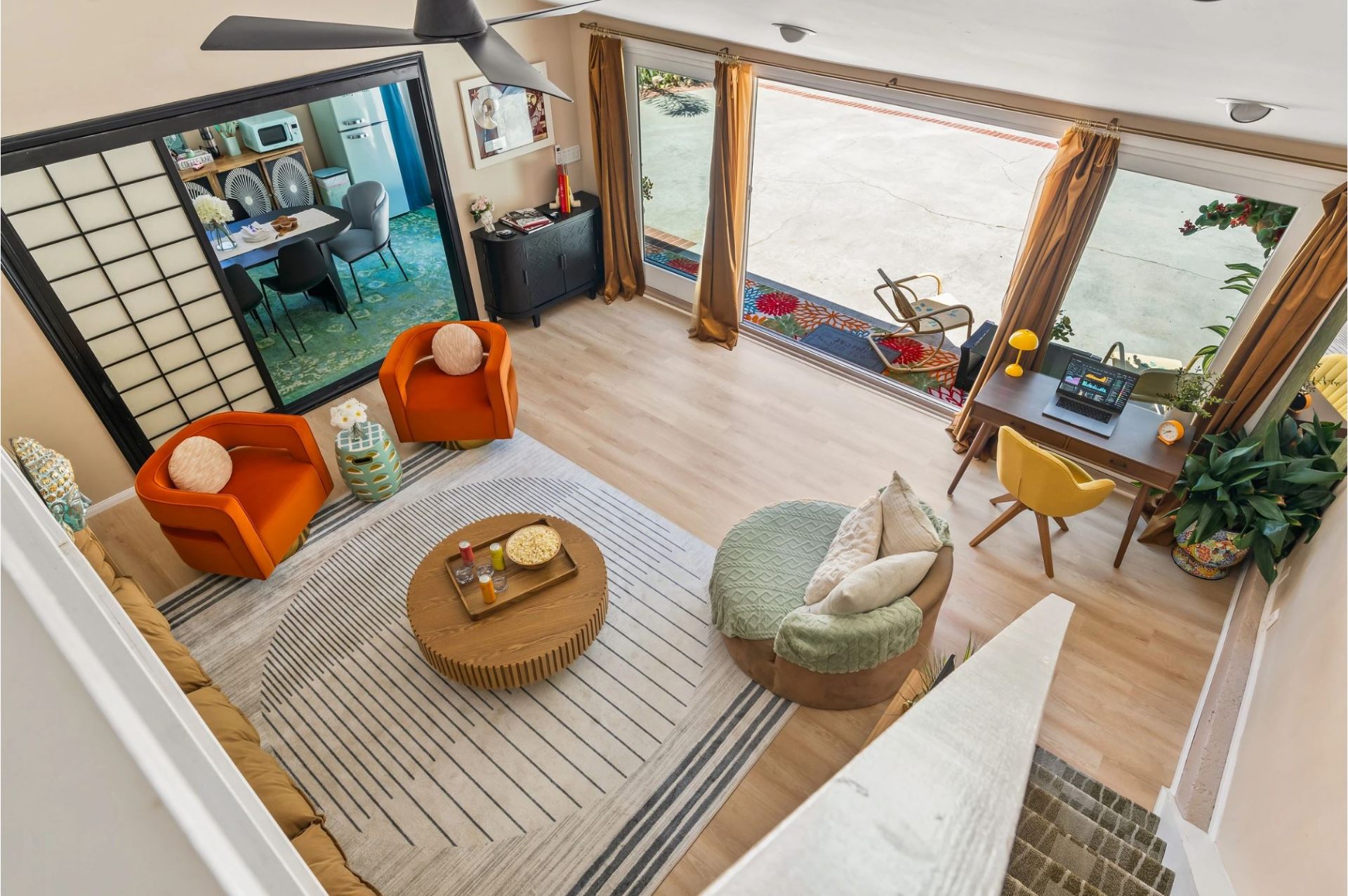 Living Room Loft View
