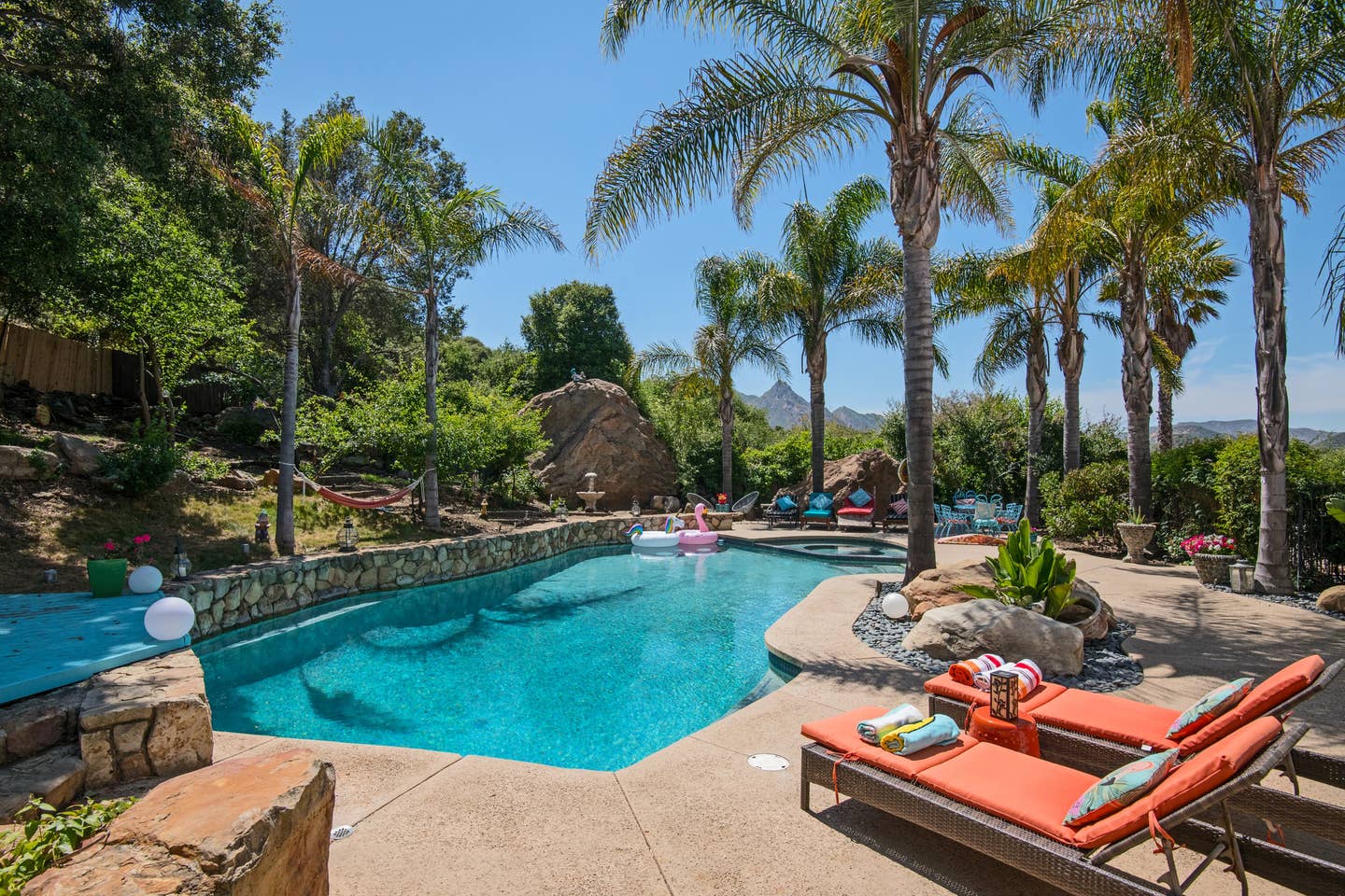 Boho House Pool & Outdoor Lounging