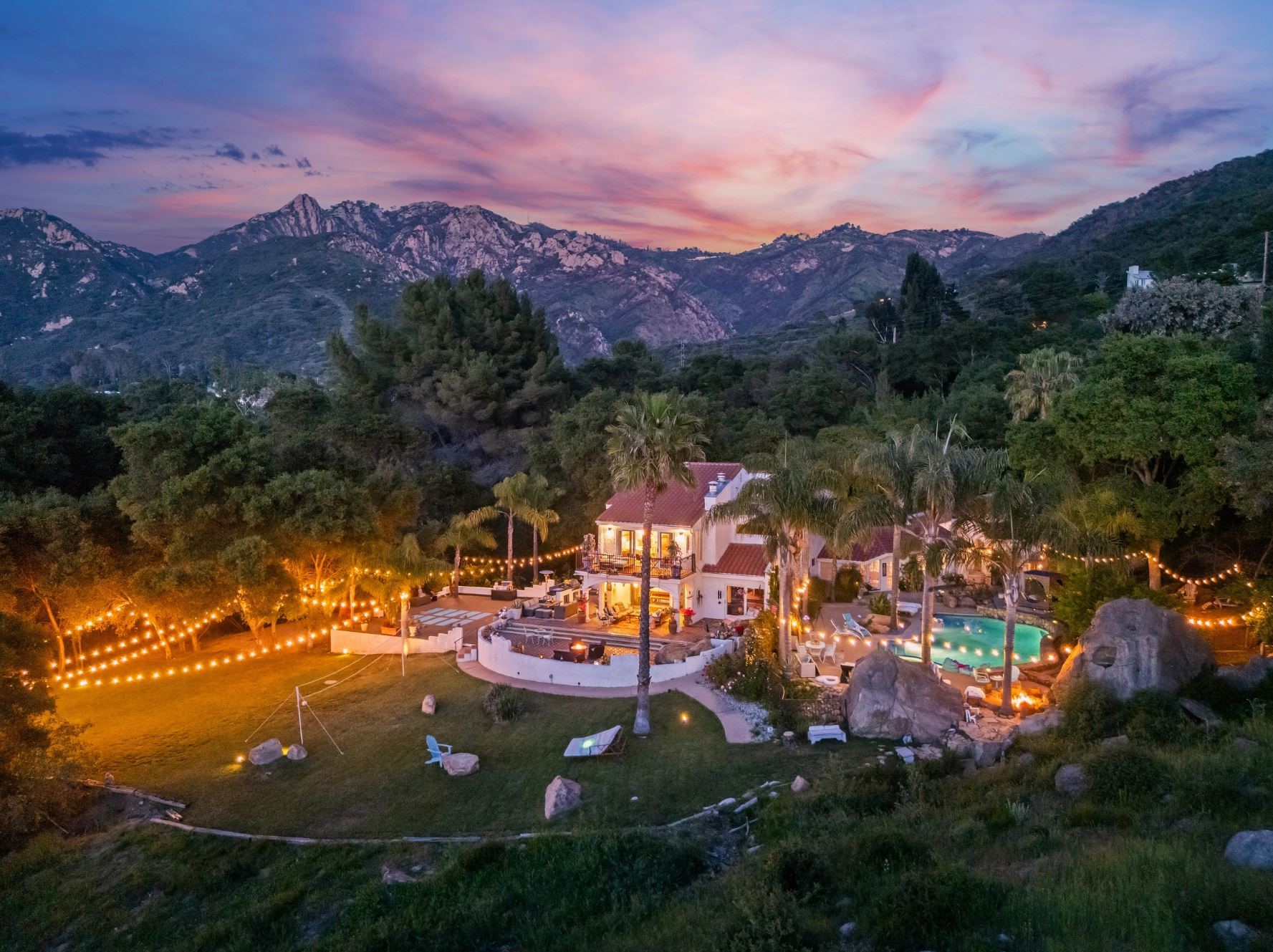 Backyard with Mountain Views